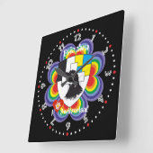 Horloge Carrée Grischun Grigioni Schweiz Svizra (Angle)