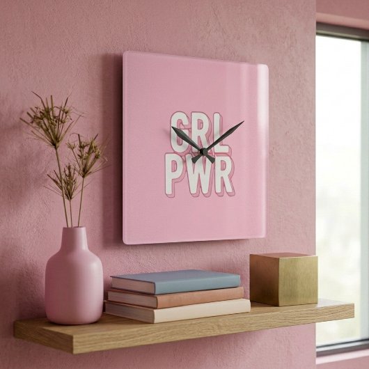 HORLOGE CARRÉE GRL PWR
