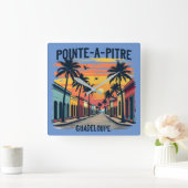 HORLOGE CARRÉE GUADELOUPE  (Maison)