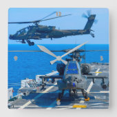 HORLOGE CARRÉE GUARDIAN APACHE AH-64E (Recto)