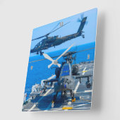 HORLOGE CARRÉE GUARDIAN APACHE AH-64E (Angle)