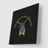 Horloge Carrée Guardian of the Afterlife (Angle)