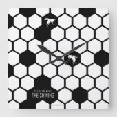 Horloge Carrée Guêpes (Recto)