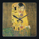 HORLOGE CARRÉE GUSTAV KLIMT<br><div class="desc">GUSTAV KLIMT
Oil and gold foil on canvas</div>