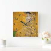 Horloge Carrée Gustav Klimt - Portrait d'Adele Bloch-Bauer I (Maison)