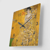Horloge Carrée Gustav Klimt - Portrait d'Adele Bloch-Bauer I (Angle)