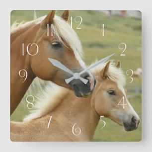 Horloge Carrée Haflinger