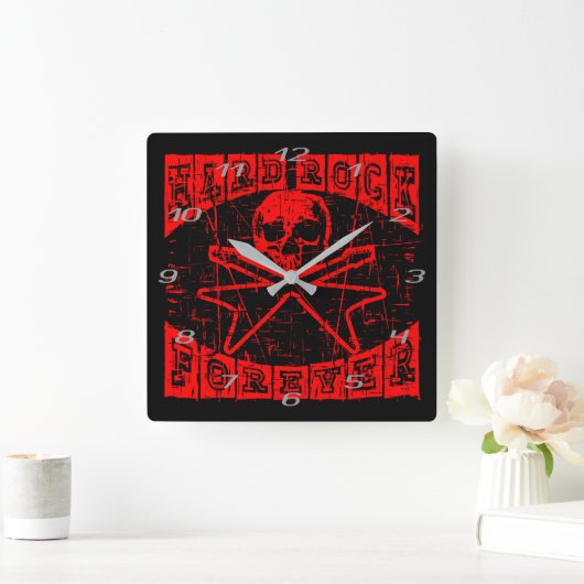 Horloge Carrée hard forev (Maison)