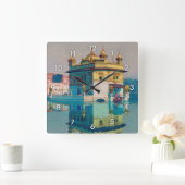 Horloge Carrée Harmandir Sahib (Temple d'Or), Hiroshi Yoshida (Maison)