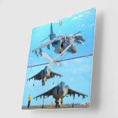HORLOGE CARRÉE HARRIER II AV-8B (Angle)