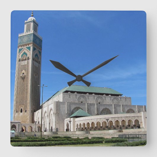 Horloge Carrée Hasan II mosque à Casablanca, Morocco (Recto)
