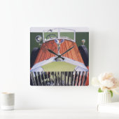 Horloge Carrée haut de gamme (Maison)