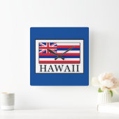 Horloge Carrée Hawaii (Maison)