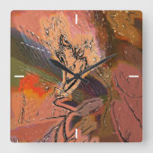 HORLOGE CARRÉE HAWK (Recto)