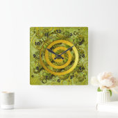 Horloge Carrée Healing Power (Maison)