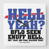 HORLOGE CARRÉE HELL YEAH? (Recto)