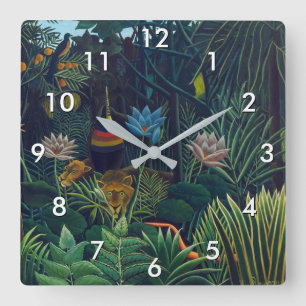 Horloge Carrée Henri Rousseau - Le Rêve / The Dream