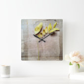 Horloge Carrée Herbier V (Maison)