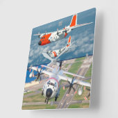 HORLOGE CARRÉE HERCULES HC-130 (Angle)