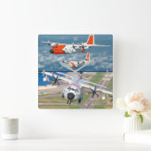 HORLOGE CARRÉE HERCULES HC-130 (Maison)