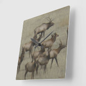Horloge Carrée Herd Elk E37 (Angle)