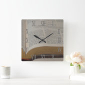 Horloge Carrée Heure pour les psaumes (Maison)