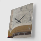 Horloge Carrée Heure pour les psaumes (Angle)