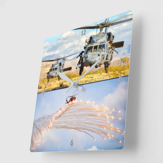 HORLOGE CARRÉE HH-60G PAVE HAWK (Angle)