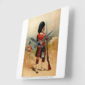 Horloge Carrée Highlanders du Queens Cameroun (Angle)