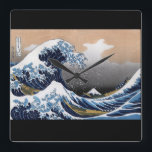 Horloge Carrée Hokusai , The Great Wave off Kanagawa<br><div class="desc">私はきHoho好 hu 人な huが huis huhossoussouss ! の huhossoussouds !</div>