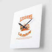 Horloge Carrée Home Resilient Gorilla Wall Clock (Angle)