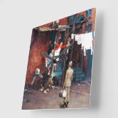 Horloge Carrée Homecoming G.I. (Angle)