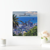 Horloge Carrée Honolulu, Oahu, Hawaii (Maison)