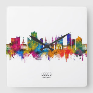 Horloge Carrée Horizon de Leeds Angleterre