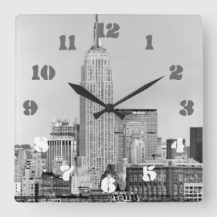 Horloge Carrée Horizon IV de NYC