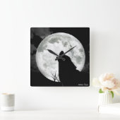 Horloge Carrée Howling Wolf (Maison)