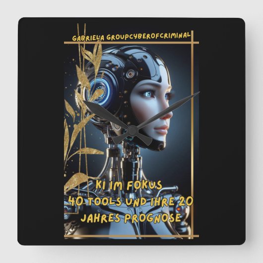 HORLOGE CARRÉE IA (Recto)