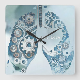 Horloge Carrée Inh. Love 5
