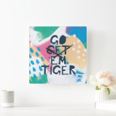 Horloge Carrée Inspiration II | Aller chercher 'Em Tiger (Maison)