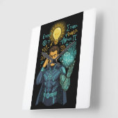 Horloge Carrée Intellect Unleashed : La collection Mind Master (Angle)