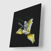 Horloge Carrée Iris light (Angle)