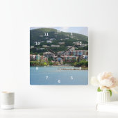 Horloge Carrée Islande Color (Maison)