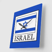 Horloge Carrée Israël (Angle)