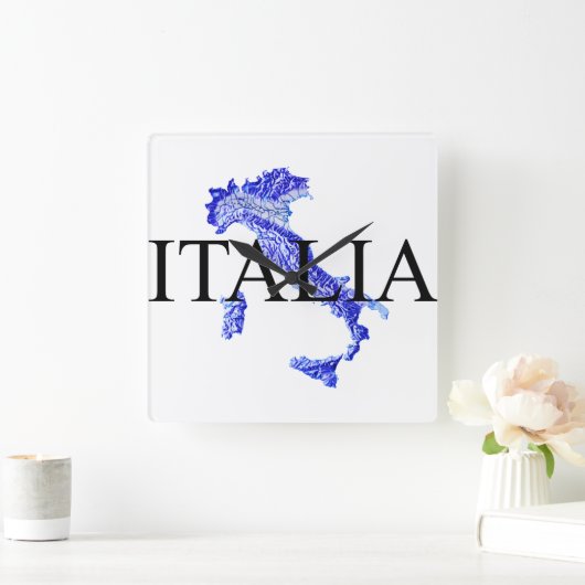 Horloge Carrée Italie (Maison)