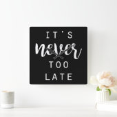 Horloge Carrée IV citable (Maison)