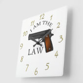 Horloge Carrée J'ai (Angle)