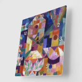 Horloge Carrée Jardin du château, Paul Klee (Angle)