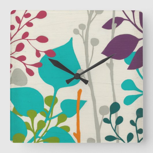 Horloge Carrée Jardin III de métro (Recto)