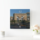 Horloge Carrée Jardins botaniques à Noël à Washington DC (Maison)