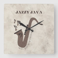 Jazzy Java-Grains de Café-Saxophone-